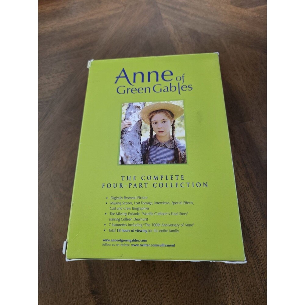 Anne of Green Gables: The Complete Four-Part Collection DVD Box Set Sullivan